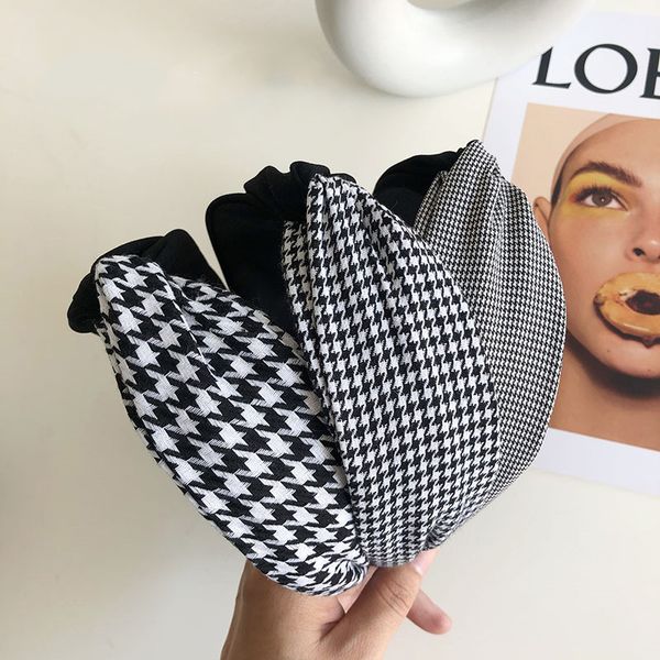 houndstooth matching cross headband women hair accessories hit color stitching plaid hair band bezel makeup knot headbands, Silver
houndstooth matching cross headband women hair accessories hit color stitching plaid hair band bezel makeup knot headbands, Silver