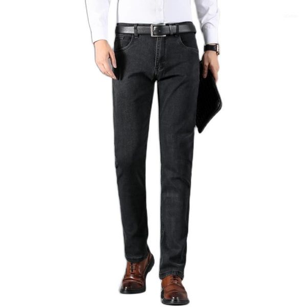 men's jeans spring autumn 2021 smart elastic business fashion straight regular stretch denim trousers men plus size 29-40, Blue
men's jeans spring autumn 2021 smart elastic business fashion straight regular stretch denim trousers men plus size 29-40, Blue