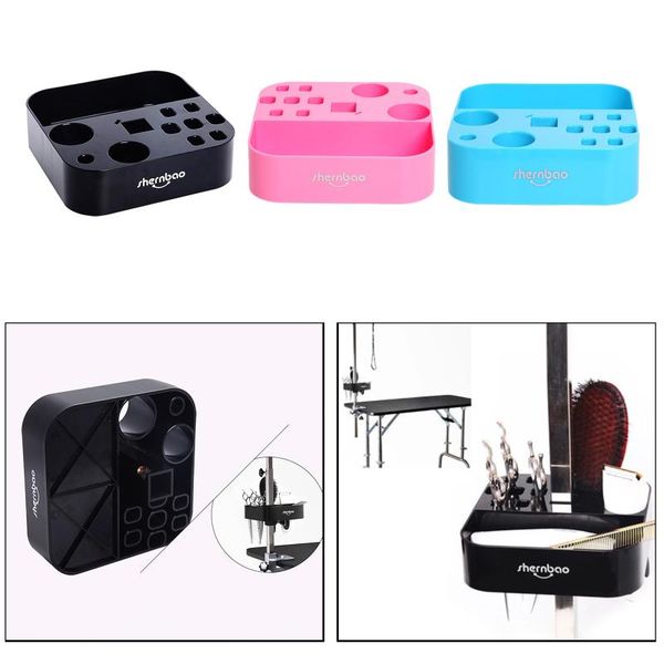dog apparel pet grooming tools plastic storage box on the bracket for table scissors comb trimmers clips brushes boxes
dog apparel pet grooming tools plastic storage box on the bracket for table scissors comb trimmers clips brushes boxes