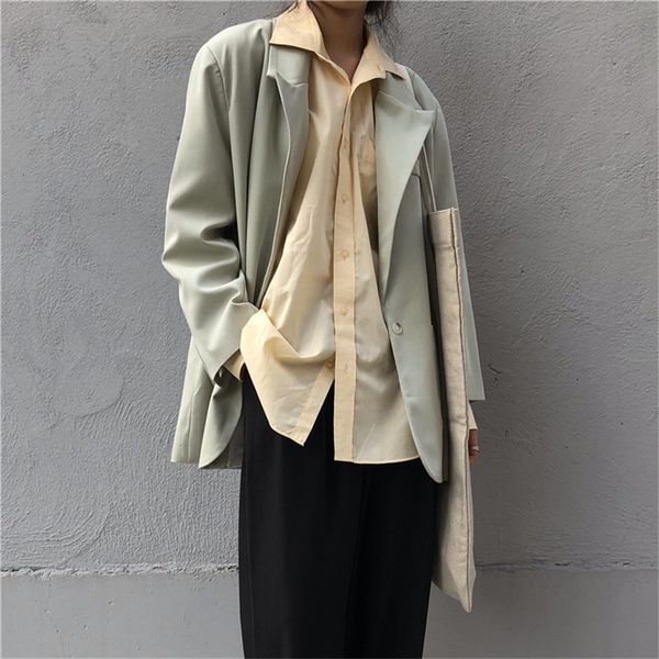 all match slim design leisure elegant chic office lady casual women loose autumn gentle fresh feminine blazers 210421, White;black
all match slim design leisure elegant chic office lady casual women loose autumn gentle fresh feminine blazers 210421, White;black