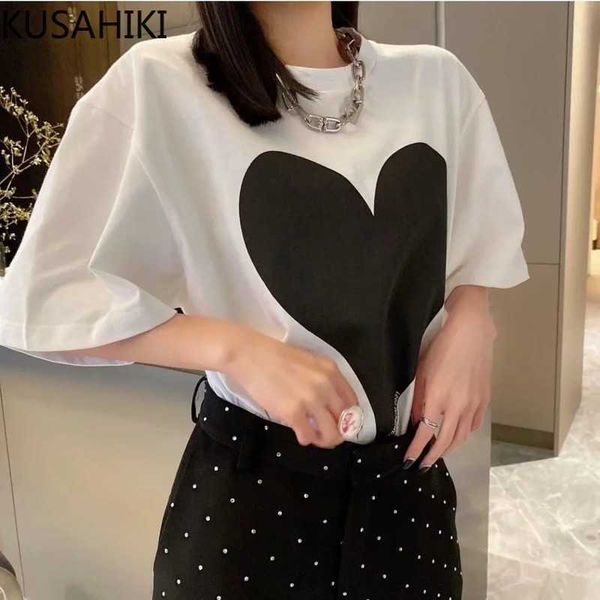 kusahiki chic cartoon printed shirts for women short sleeve o-neck causal graphic tee spring summer shirt 6f806 210602, White
kusahiki chic cartoon printed shirts for women short sleeve o-neck causal graphic tee spring summer shirt 6f806 210602, White