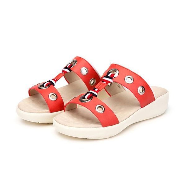 slippers steps genuine women slipper soft wedge colorful summer shoes leather beach outdoor non slip high quality, Black
slippers steps genuine women slipper soft wedge colorful summer shoes leather beach outdoor non slip high quality, Black