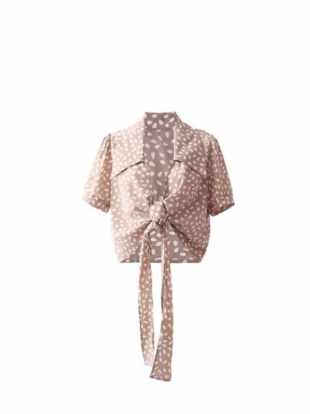 women's polos vintage polka dot blouse summer women v-neck puff sleeve high waist blouses femme casual lace-up bow blusas mujer 2021, White
women's polos vintage polka dot blouse summer women v-neck puff sleeve high waist blouses femme casual lace-up bow blusas mujer 2021, White