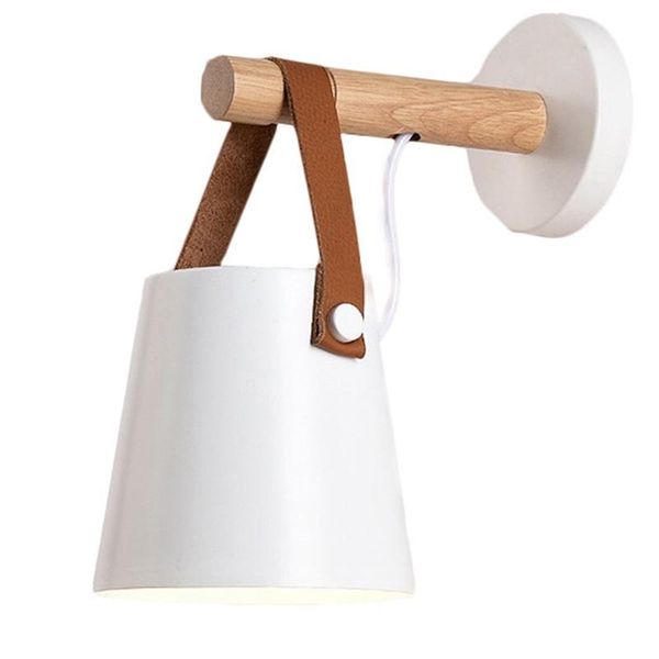 wall lamp led white solid wood bedside children's night light modern nordic loft interior home decoration warm 85-265
wall lamp led white solid wood bedside children's night light modern nordic loft interior home decoration warm 85-265