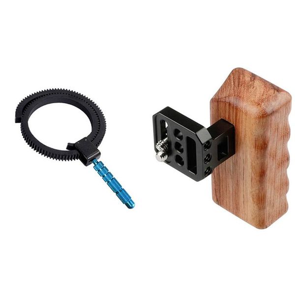 1pcs rubber follow focus ring gear belt with plug in aluminum alloy & left wooden handle grip mount support lighting studio accessories
1pcs rubber follow focus ring gear belt with plug in aluminum alloy & left wooden handle grip mount support lighting studio accessories