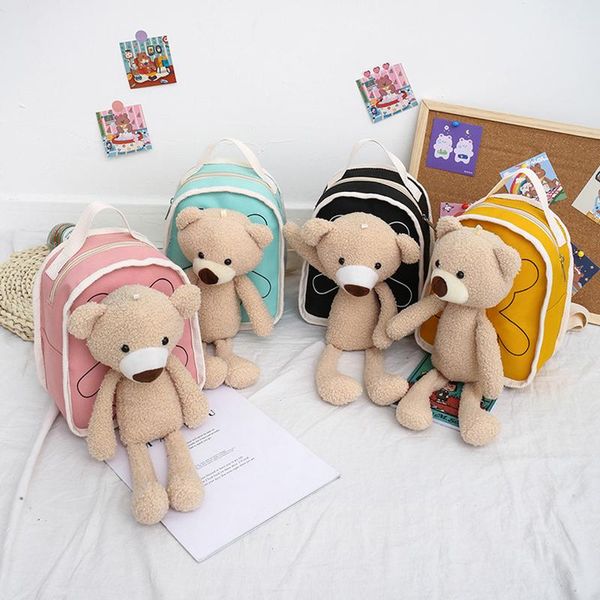 school bags children's backpack fashion cute net red bear girl princess parent child kindergarten schoolbag
school bags children's backpack fashion cute net red bear girl princess parent child kindergarten schoolbag