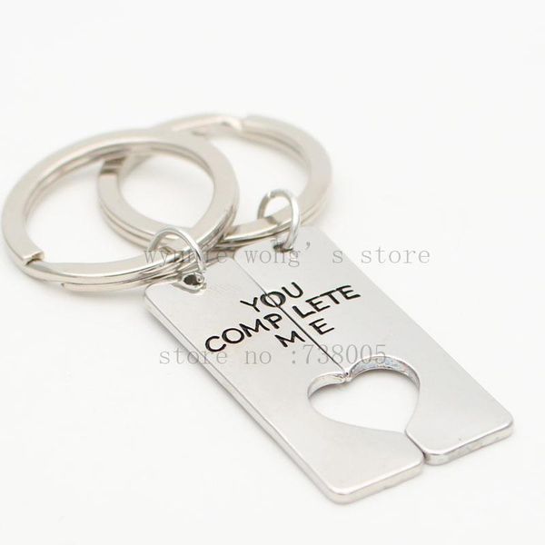 pendant necklaces 2021 couples jewelry"you complete me"necklace &keychain set anniversary gift his hers gifts matching heart valen, Silver
pendant necklaces 2021 couples jewelry"you complete me"necklace &keychain set anniversary gift his hers gifts matching heart valen, Silver
