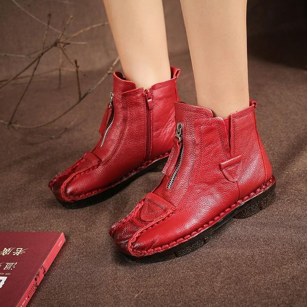 boots 2021 fashionable winter women's shoes genuine leather comfortable warm wool on a flat non-slip soles, Black
boots 2021 fashionable winter women's shoes genuine leather comfortable warm wool on a flat non-slip soles, Black