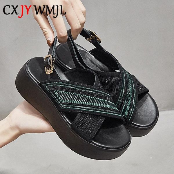 sandals cxjywmjl 2021 flat platform for women summer fashion rhinestones wedges ladies shoe thick bottom roman black
sandals cxjywmjl 2021 flat platform for women summer fashion rhinestones wedges ladies shoe thick bottom roman black