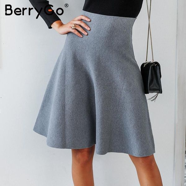 skirts berrygo elegant a-line vintage casual knitted skirt women fashion autumn winter mid high waist umbrella female 2021, Black
skirts berrygo elegant a-line vintage casual knitted skirt women fashion autumn winter mid high waist umbrella female 2021, Black