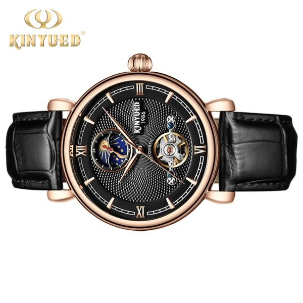 wristwatches kinyued fashion mechanical watches men moon phase automatic waterproof hand watch tourbillon male leather strap wristwatch, Slivery;brown
wristwatches kinyued fashion mechanical watches men moon phase automatic waterproof hand watch tourbillon male leather strap wristwatch, Slivery;brown