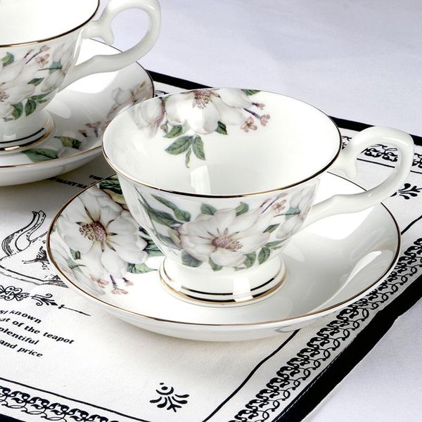 european bone china cups & saucers set kapok coffee ceramic afternoon tea black flower cup home docoration
european bone china cups & saucers set kapok coffee ceramic afternoon tea black flower cup home docoration