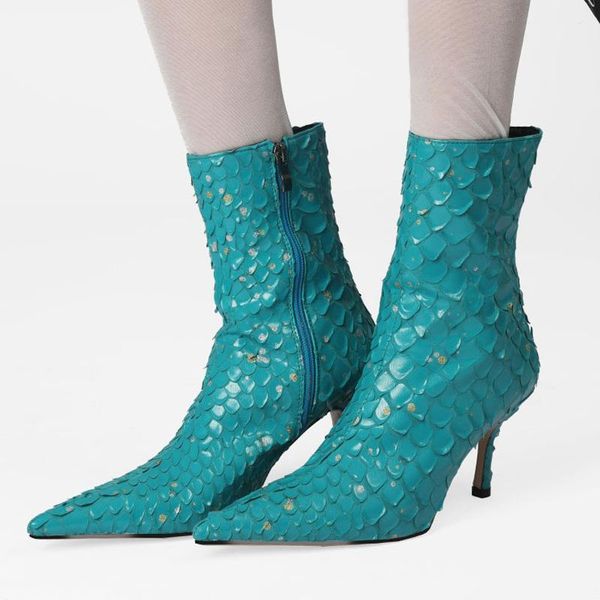 boots autumn and winter 2021 wind women's pointed thin high heel side zipper fashion red large shoes, Black
boots autumn and winter 2021 wind women's pointed thin high heel side zipper fashion red large shoes, Black