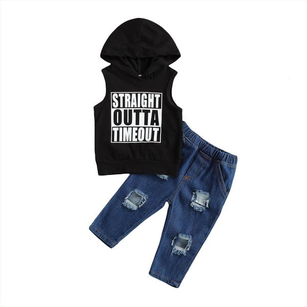 fashion kids baby boys summer clothes sets 2pcs letter printed hooded sleeveless denim pants 0 5y, White
fashion kids baby boys summer clothes sets 2pcs letter printed hooded sleeveless denim pants 0 5y, White