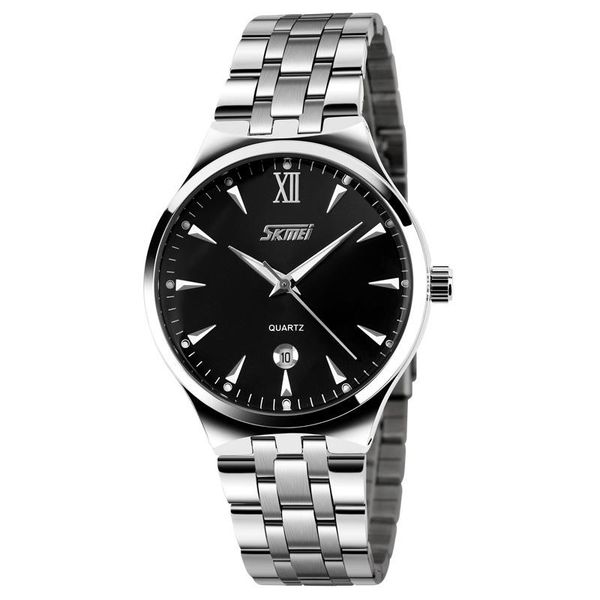 wristwatches skmei business quartz watch men calendar fashion stainless steel starp relogio masculino, Slivery;brown
wristwatches skmei business quartz watch men calendar fashion stainless steel starp relogio masculino, Slivery;brown