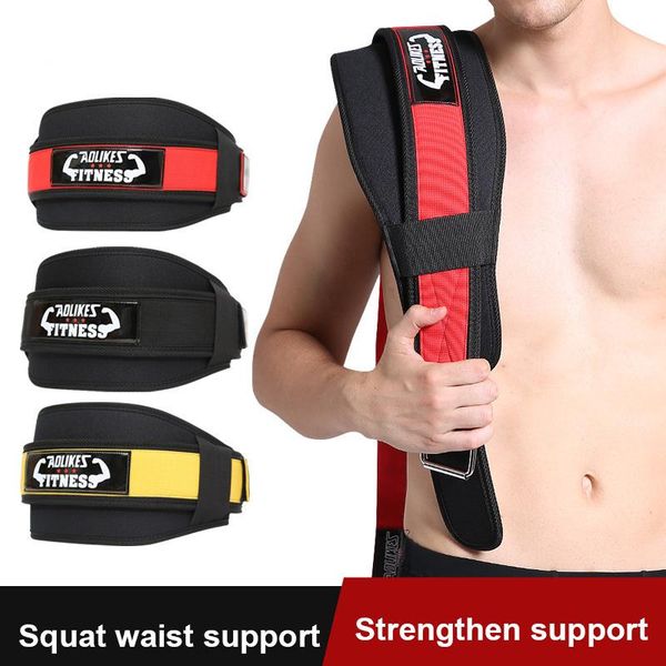 man nylon fitness weight lifting squat belt sports waist back support belts sweat abdominale safety, Black;gray
man nylon fitness weight lifting squat belt sports waist back support belts sweat abdominale safety, Black;gray