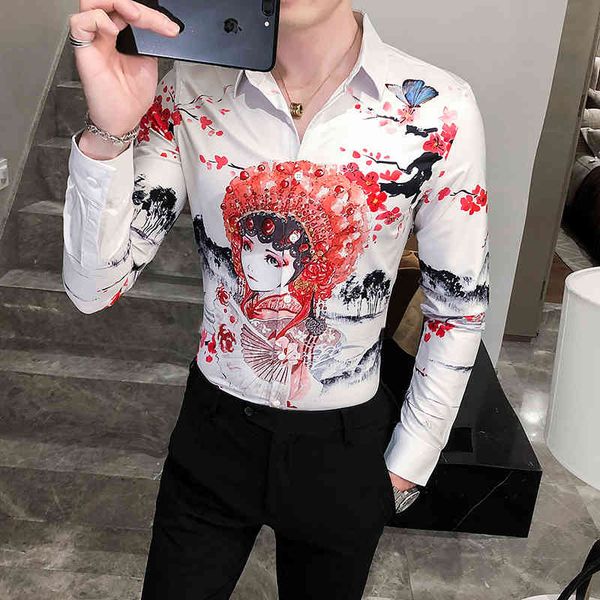 men's casual shirts digital male shirt fashion clothes fall long all game night club tuxedo 5npu, White;black
men's casual shirts digital male shirt fashion clothes fall long all game night club tuxedo 5npu, White;black