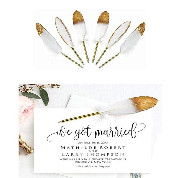 european white gold feather pen signing ballpoint signature graduation gift for classmate guest wedding party favor
european white gold feather pen signing ballpoint signature graduation gift for classmate guest wedding party favor
