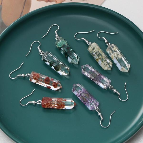 dangle & chandelier real plant dried flowers drop earrings for women handmade transparent glass crystal pressed flower earing jewelry gifts, Silver
dangle & chandelier real plant dried flowers drop earrings for women handmade transparent glass crystal pressed flower earing jewelry gifts, Silver