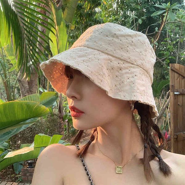 beige hollowed out fisherman's hat children's early spring and summer thin fashion brand niche sunscreen show face small bucket ba, Blue;gray
beige hollowed out fisherman's hat children's early spring and summer thin fashion brand niche sunscreen show face small bucket ba, Blue;gray