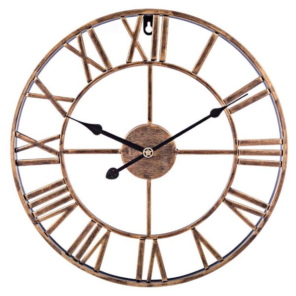 wall clocks 47cm retro wrought iron stereo roman numeral clock silent hanging for home decoration-retro golden/black/retro silver
wall clocks 47cm retro wrought iron stereo roman numeral clock silent hanging for home decoration-retro golden/black/retro silver