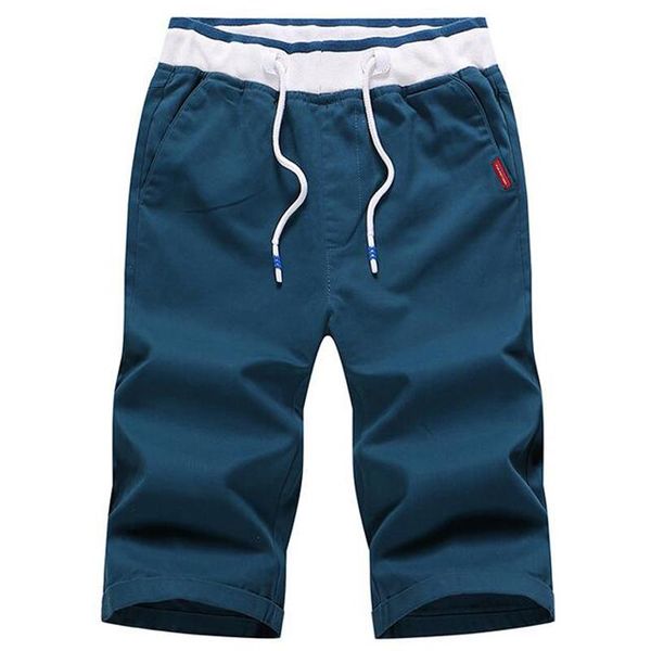 cotton men shorts summer casual beach joggers trousers knee length men's, White;black
cotton men shorts summer casual beach joggers trousers knee length men's, White;black
