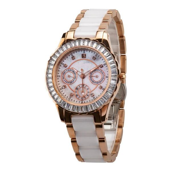 wristwatches 2021 special offer sale ceramic ladies watch manufacturer custom made stainless steel room waterproof quartz one off the shelf, Slivery;brown
wristwatches 2021 special offer sale ceramic ladies watch manufacturer custom made stainless steel room waterproof quartz one off the shelf, Slivery;brown