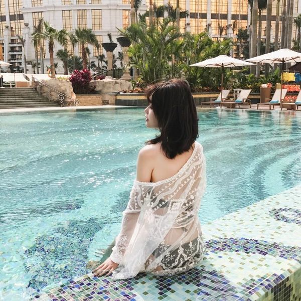 for the beach women swimwear cover up sea and capes saida de praia lace swimsuit summer over short cotton animal women's, White;black
for the beach women swimwear cover up sea and capes saida de praia lace swimsuit summer over short cotton animal women's, White;black
