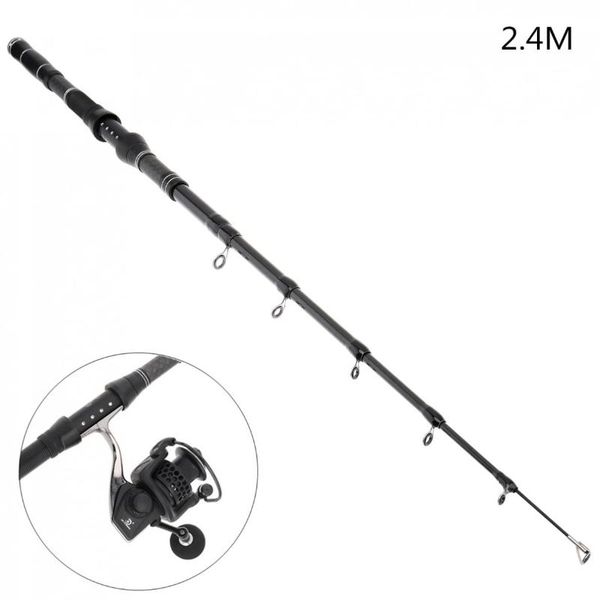 fishing rods 2.4m carbon fiber fasten guides ultra short 8 section portable pole boat
fishing rods 2.4m carbon fiber fasten guides ultra short 8 section portable pole boat