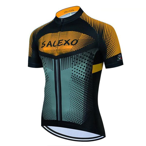 racing sets salexo cycling jersey short sleeve sports triathlon breathable quick dry bicycle clothing mountain clothe, Black;blue
racing sets salexo cycling jersey short sleeve sports triathlon breathable quick dry bicycle clothing mountain clothe, Black;blue
