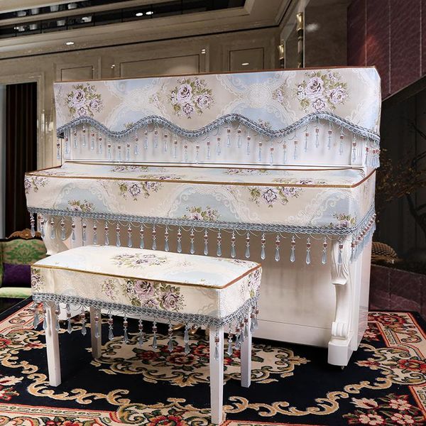 other household sundries european jacquard piano cover 3-piece set home luxury retro cloth stool covers dust-proof decor tassel pendant
other household sundries european jacquard piano cover 3-piece set home luxury retro cloth stool covers dust-proof decor tassel pendant