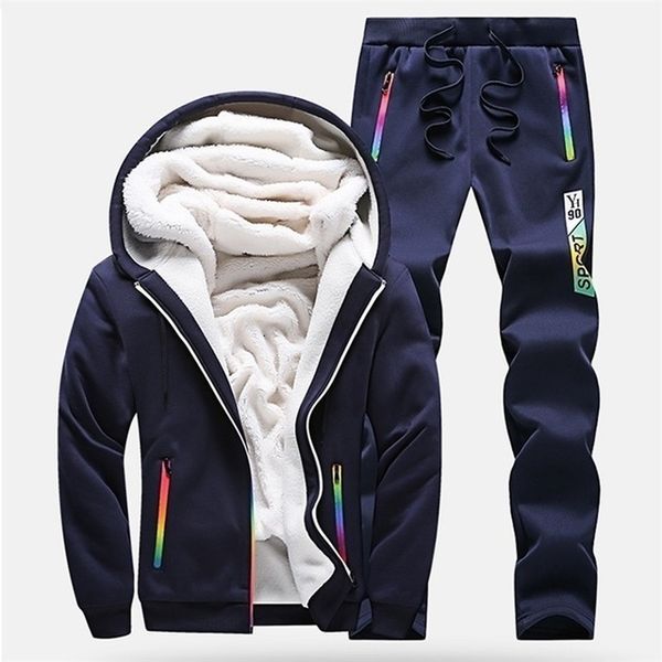 men's tracksuits winter men set casual thicken fleece warm hooded jacket pants spring sweatshirt sportswear coats hoodie track suits 99, Gray
men's tracksuits winter men set casual thicken fleece warm hooded jacket pants spring sweatshirt sportswear coats hoodie track suits 99, Gray