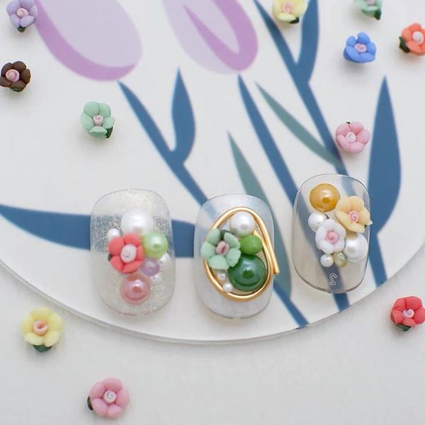 nail art decorations rose flower design mixed style 3d resin multicolor japanese small fresh pearl decoration manicure tool, Silver;gold
nail art decorations rose flower design mixed style 3d resin multicolor japanese small fresh pearl decoration manicure tool, Silver;gold