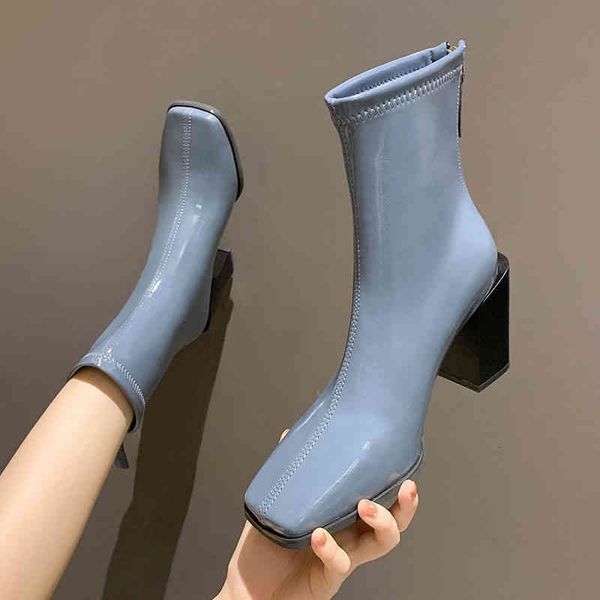 dress shoes novo e moderno tornozelo botas grossas de salto alto 8.5 cm clássico conciso feminino praça toe lazer azul preto tamanho 34 q1fr, Black
dress shoes novo e moderno tornozelo botas grossas de salto alto 8.5 cm clássico conciso feminino praça toe lazer azul preto tamanho 34 q1fr, Black