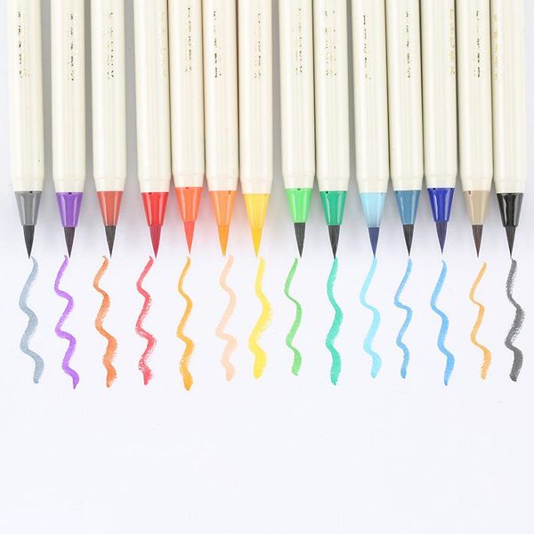 highlighters 1pc kawaii watercolor ink pen marker writing brush student painting graffiti school office supplies stationery papeleria sl1298, Black;red
highlighters 1pc kawaii watercolor ink pen marker writing brush student painting graffiti school office supplies stationery papeleria sl1298, Black;red