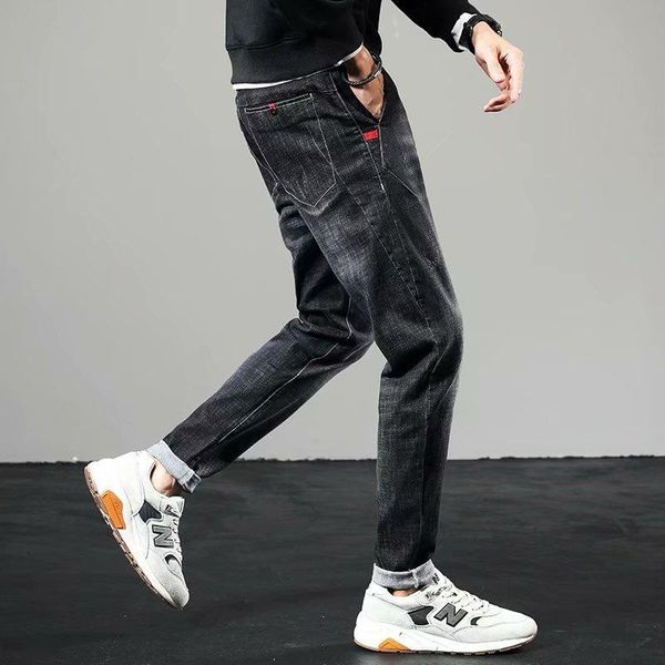 men's jeans wholesale 2021 fashion street casual mid-waist washable non-iron cotton youth loose teenager pencil, Blue
men's jeans wholesale 2021 fashion street casual mid-waist washable non-iron cotton youth loose teenager pencil, Blue