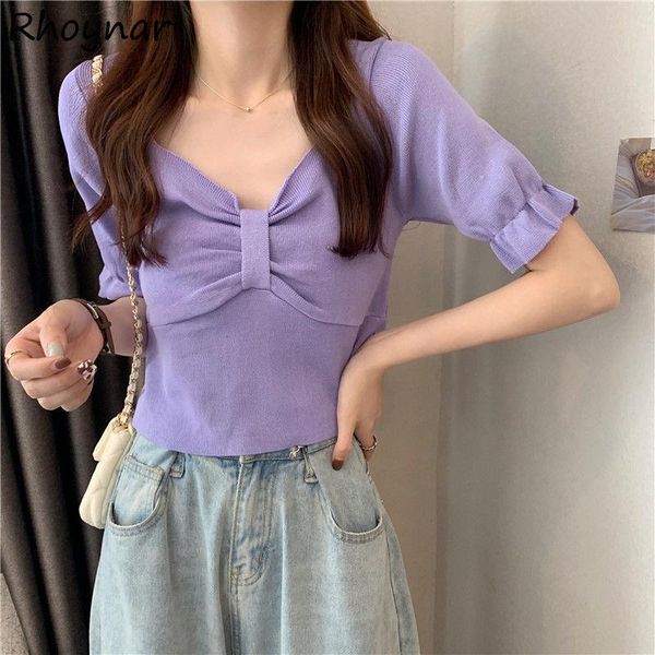 women's t-shirt t-shirts women 6 colors solid students v-neck street style knitted shirring fashion summer simple ulzzang all-match cas, White
women's t-shirt t-shirts women 6 colors solid students v-neck street style knitted shirring fashion summer simple ulzzang all-match cas, White