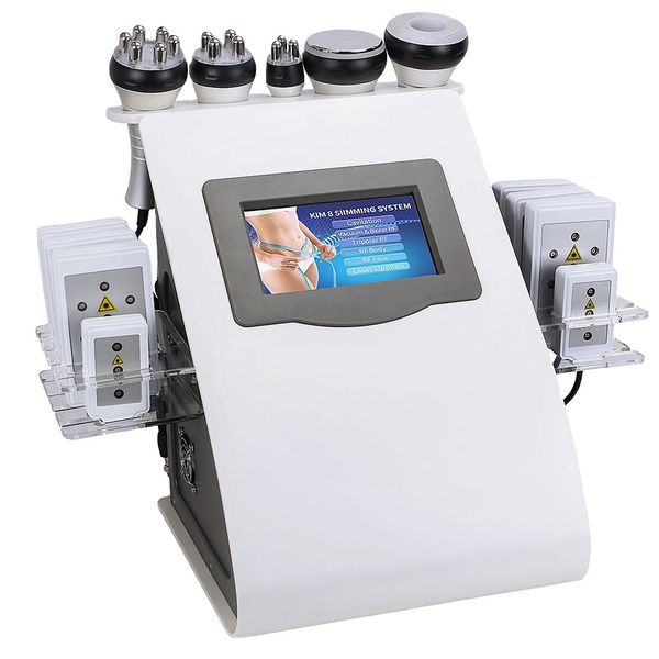 6 in 1 vacuum laser slimming radio frequency rf 40k body cavitation liposuction ultrasonic machine beauty instrument
6 in 1 vacuum laser slimming radio frequency rf 40k body cavitation liposuction ultrasonic machine beauty instrument