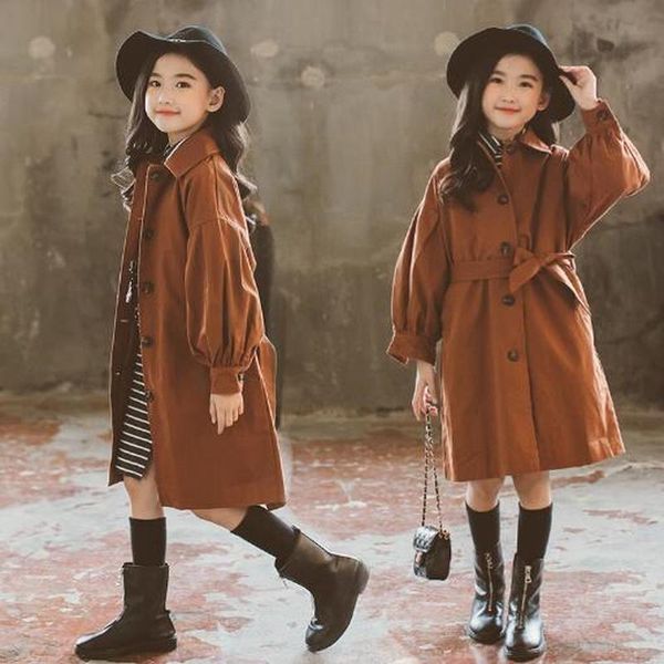 coat children jacket for girls spring autumn kids outerwear fashion korean teenage clothing jackets long trench 3-14 years, Blue;gray
coat children jacket for girls spring autumn kids outerwear fashion korean teenage clothing jackets long trench 3-14 years, Blue;gray
