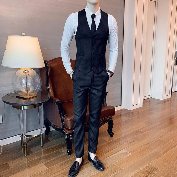 men's vests black striped vest and pants business, wedding, party dress suit s-5xl can be sold separately, Black;white
men's vests black striped vest and pants business, wedding, party dress suit s-5xl can be sold separately, Black;white