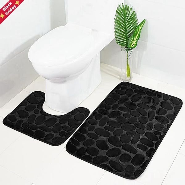 50x80cm cobblestone fleece bathroom memory foam rug kit toilet bath non-slip mats floor carpet set mattress for decor
50x80cm cobblestone fleece bathroom memory foam rug kit toilet bath non-slip mats floor carpet set mattress for decor