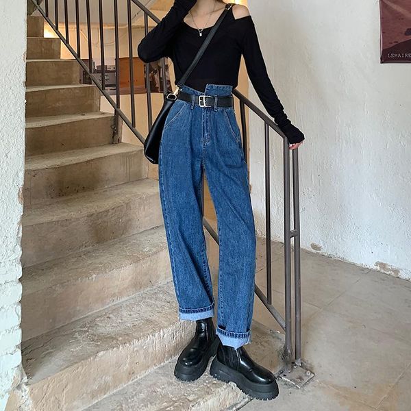 women's jeans s-xl 2021 loose women high wiast wide leg streetwear trousers casual irregular denim pants womens(78787, Blue
women's jeans s-xl 2021 loose women high wiast wide leg streetwear trousers casual irregular denim pants womens(78787, Blue