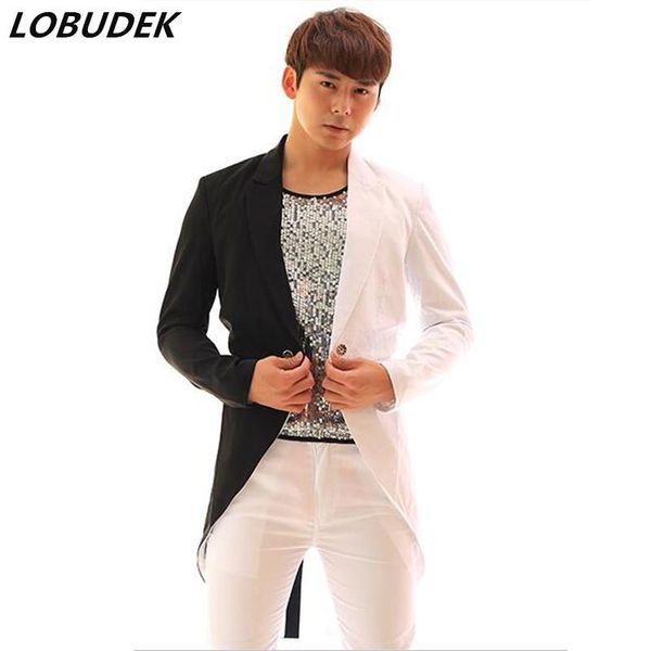 men's jackets halloween jazz swallowtail cloak jacket blazer male costume dj dancer singer performance coat nightclub party bar show co, Black;brown
men's jackets halloween jazz swallowtail cloak jacket blazer male costume dj dancer singer performance coat nightclub party bar show co, Black;brown