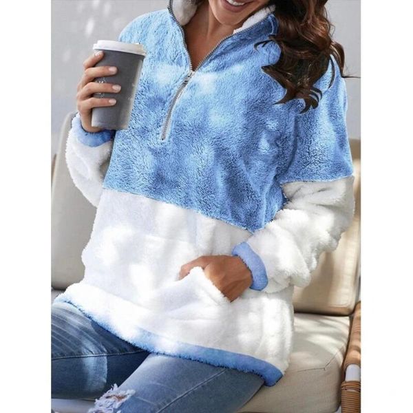 women's hoodies & sweatshirts 5xl women's jacket 2021 winter fur coat lapel zipper patchwork sweatshirt women pullovers casual loos, Black
women's hoodies & sweatshirts 5xl women's jacket 2021 winter fur coat lapel zipper patchwork sweatshirt women pullovers casual loos, Black