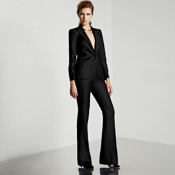 women pant suits custom made black female suit office ladies formal business work wear (jacket+pants) women's two piece pants, White
women pant suits custom made black female suit office ladies formal business work wear (jacket+pants) women's two piece pants, White