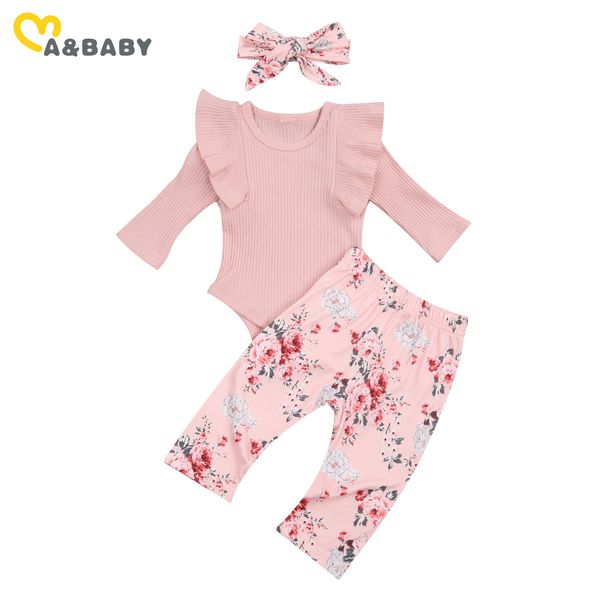 0-2y autumn spring born infant baby girl flower clothes set knitted long sleeve ruffles romper floral pant outfits 210515, White
0-2y autumn spring born infant baby girl flower clothes set knitted long sleeve ruffles romper floral pant outfits 210515, White