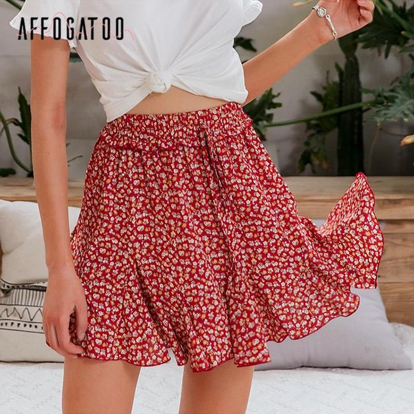 skirts affogatoo casual holiday beach boho ruffle summer women a-line high waist floral print female ladies mini, Black
skirts affogatoo casual holiday beach boho ruffle summer women a-line high waist floral print female ladies mini, Black