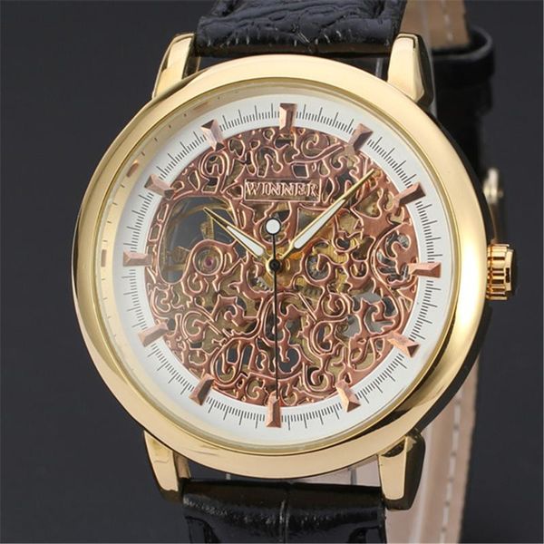 mens wrist mechanical hand wind watch men clock business army skeleton watches military clocks 108 wristwatches, Slivery;brown
mens wrist mechanical hand wind watch men clock business army skeleton watches military clocks 108 wristwatches, Slivery;brown