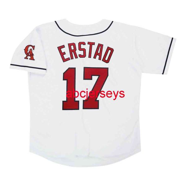 stitched custom darin erstad home white throwback jersey w/ team patch add name number baseball jersey xs-6xl, Black
stitched custom darin erstad home white throwback jersey w/ team patch add name number baseball jersey xs-6xl, Black