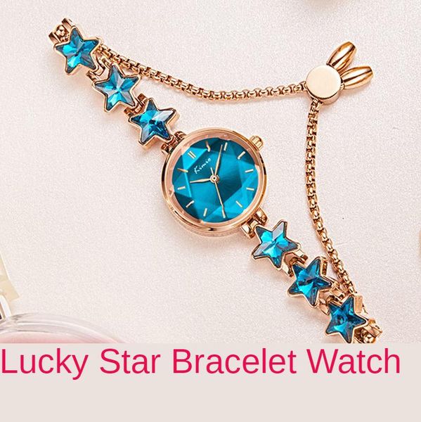 wristwatches lucky star bracelet watch ladies korean version ins stretch buckle light luxury rose gold quartz, Slivery;brown
wristwatches lucky star bracelet watch ladies korean version ins stretch buckle light luxury rose gold quartz, Slivery;brown